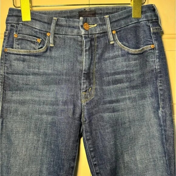 Mother The Looker High Rise Crop Skinny Jeans Women’s size 26 - Picture 5 of 15